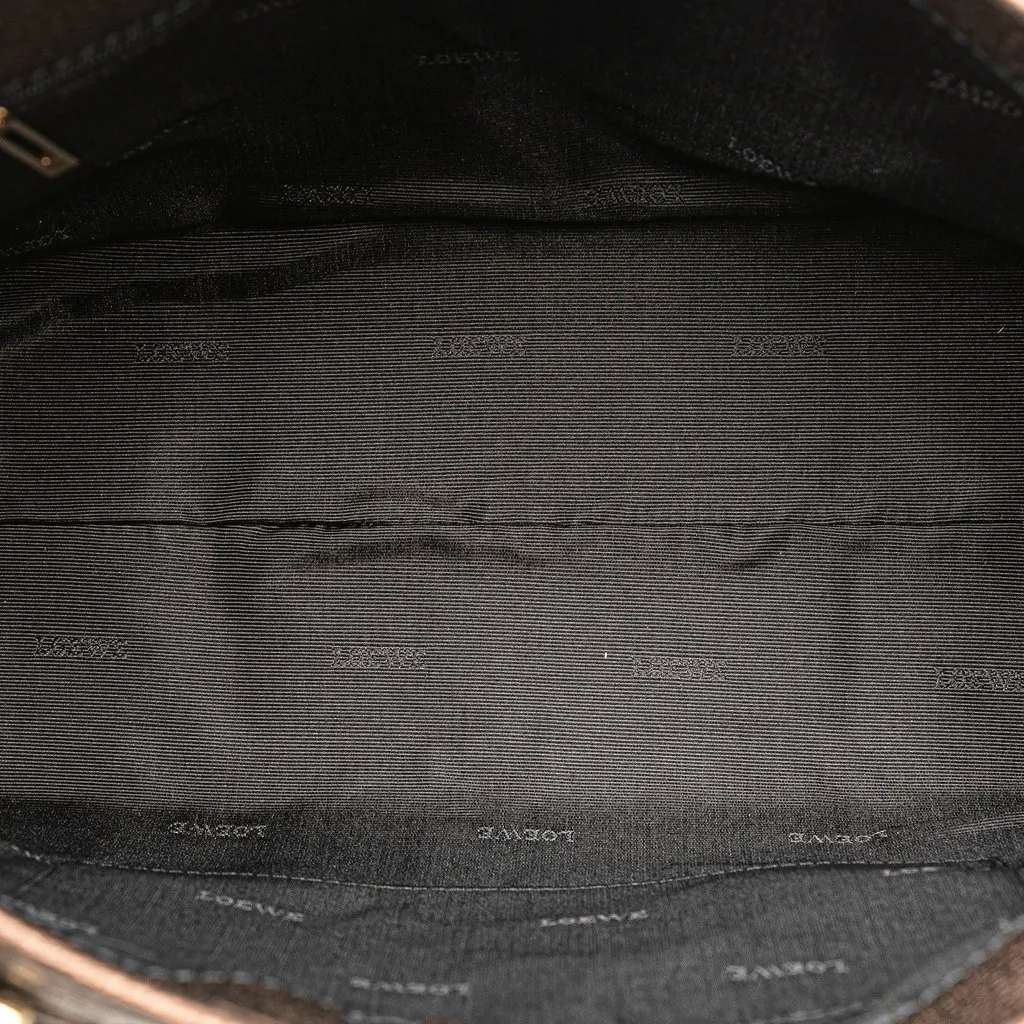 Loewe Fusta Tote Brown Leather Very good - Box View