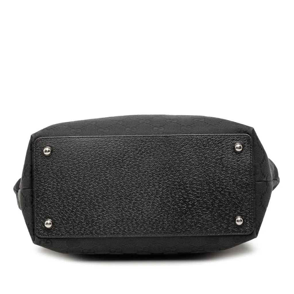Gucci Large GG Canvas Eclipse Tote Black Very good - Inside View