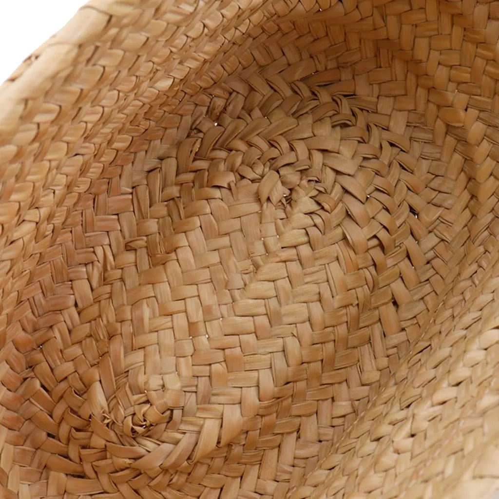 Loewe Small Raffia Basket Tote Beige Very good - Model View