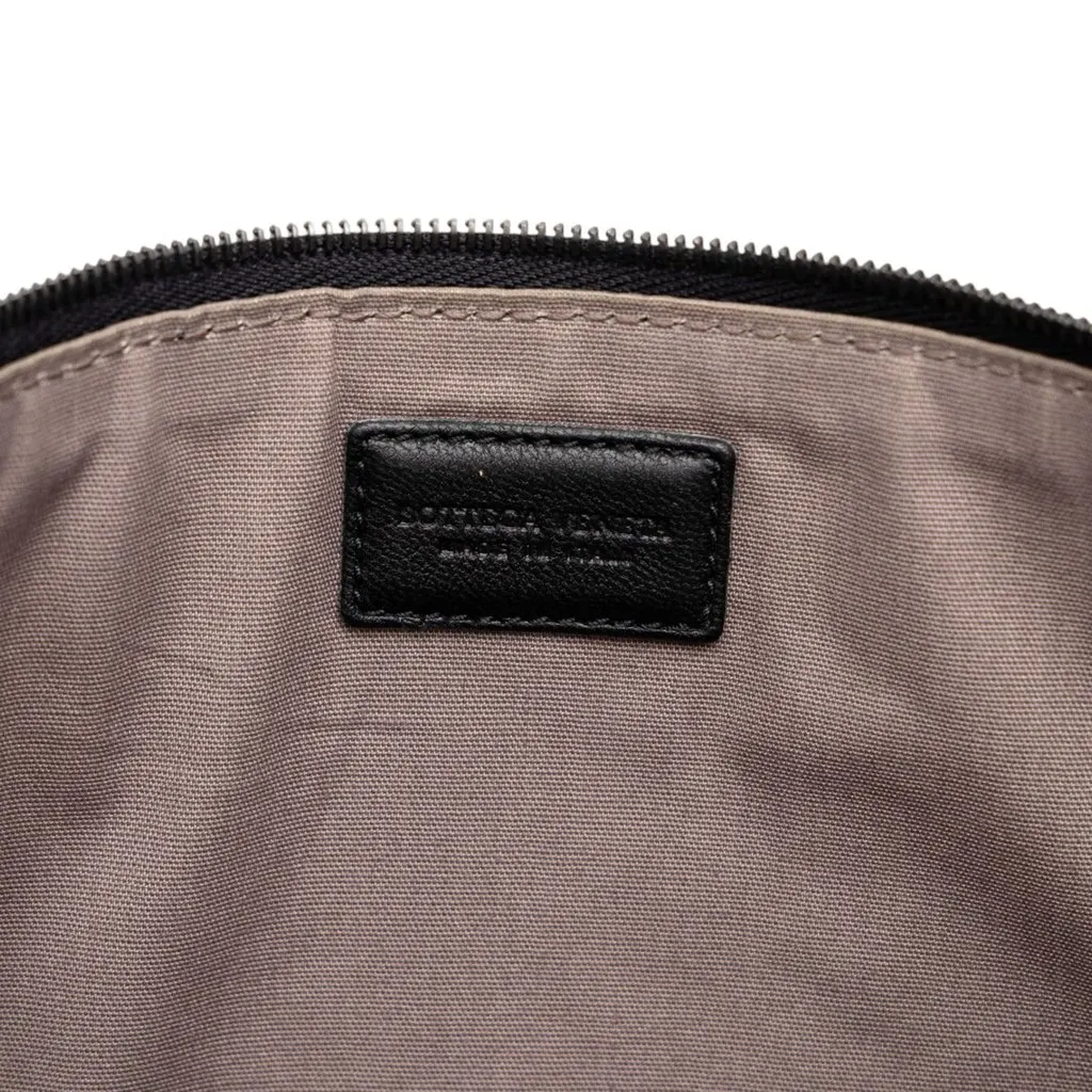 Bottega Veneta Multicolor Nappa Intrecciato Clutch Black Leather Very good - Box View