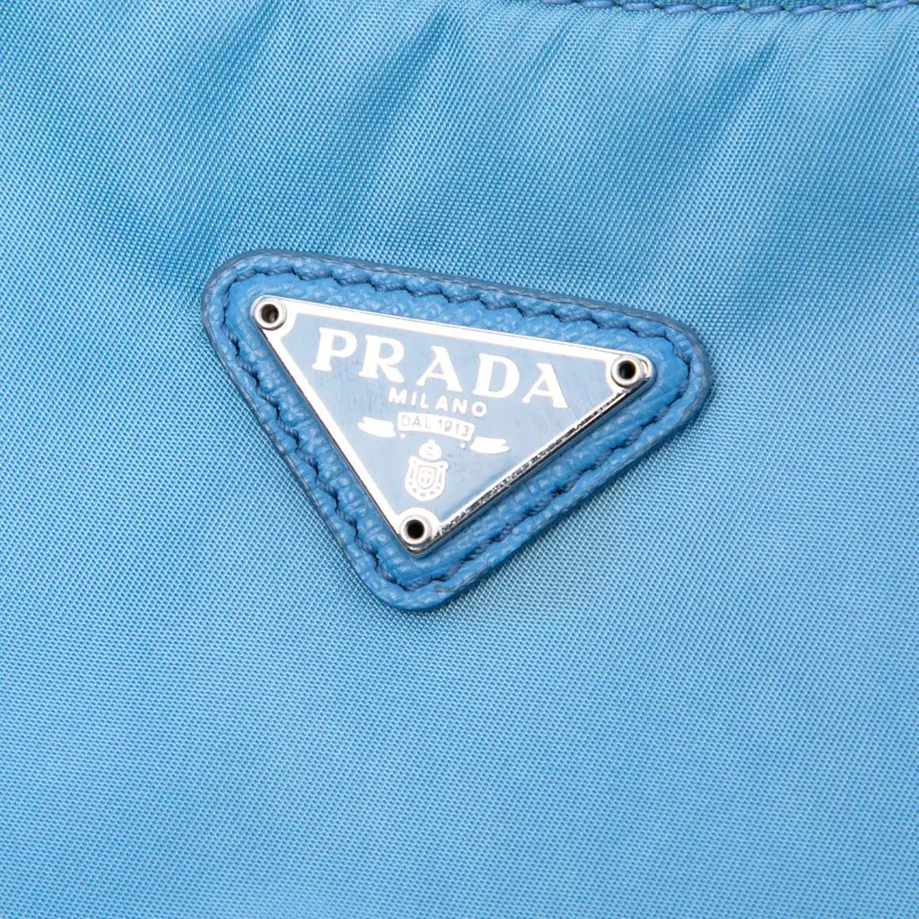 Prada Mini Tessuto Re Edition 2000 Shoulder Bag Blue Very good - Box View
