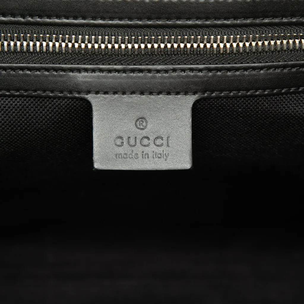 Gucci GG Supreme Web Crossbody Black Canvas Good - Box View