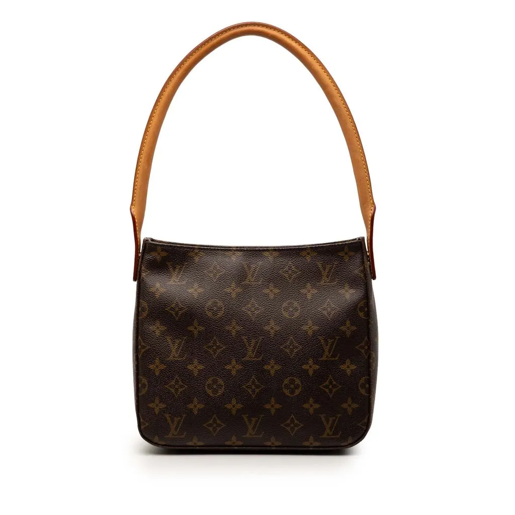 Louis Vuitton Monogram Looping MM Brown Very good - Front View