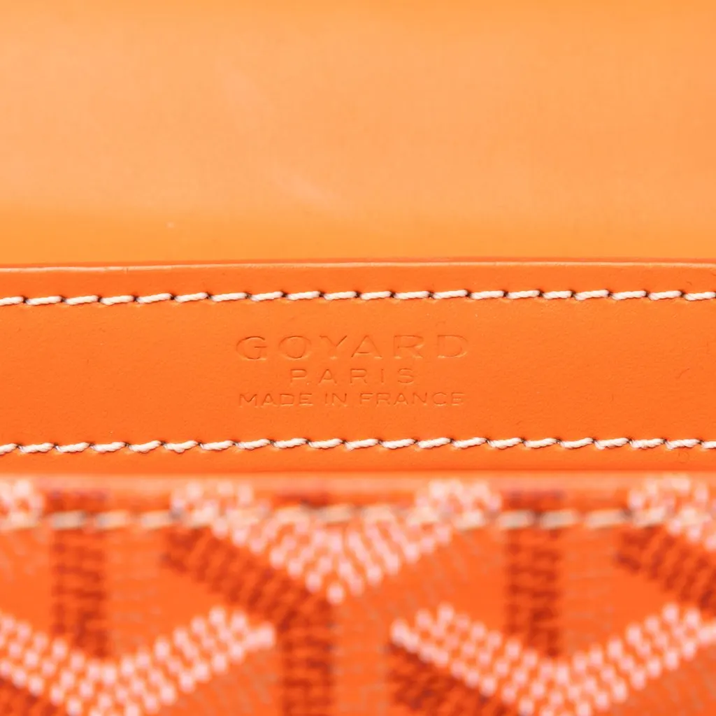 Goyard Goyardine Saigon Structured PM Orange Very good - Box View