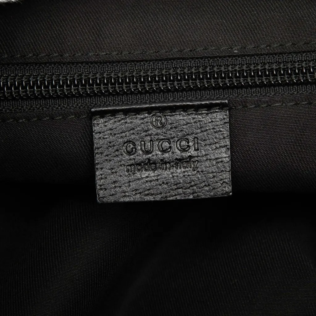Gucci GG Canvas Web Crossbody Black Very good - Box View