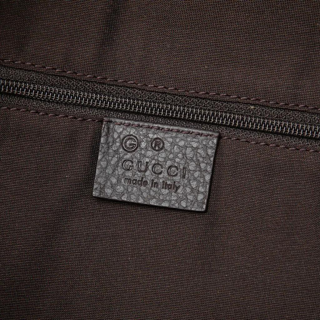 Gucci GG Crystal Horsebit Nail Boston Bag Beige Canvas Very good - Box View
