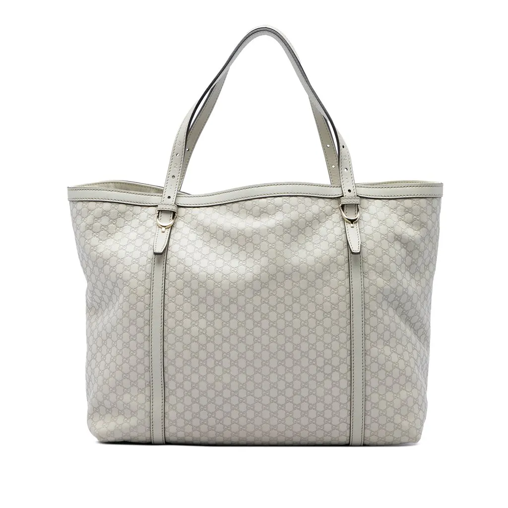 Gucci Microguccissima Nice Tote Brown Leather Very good - Front View