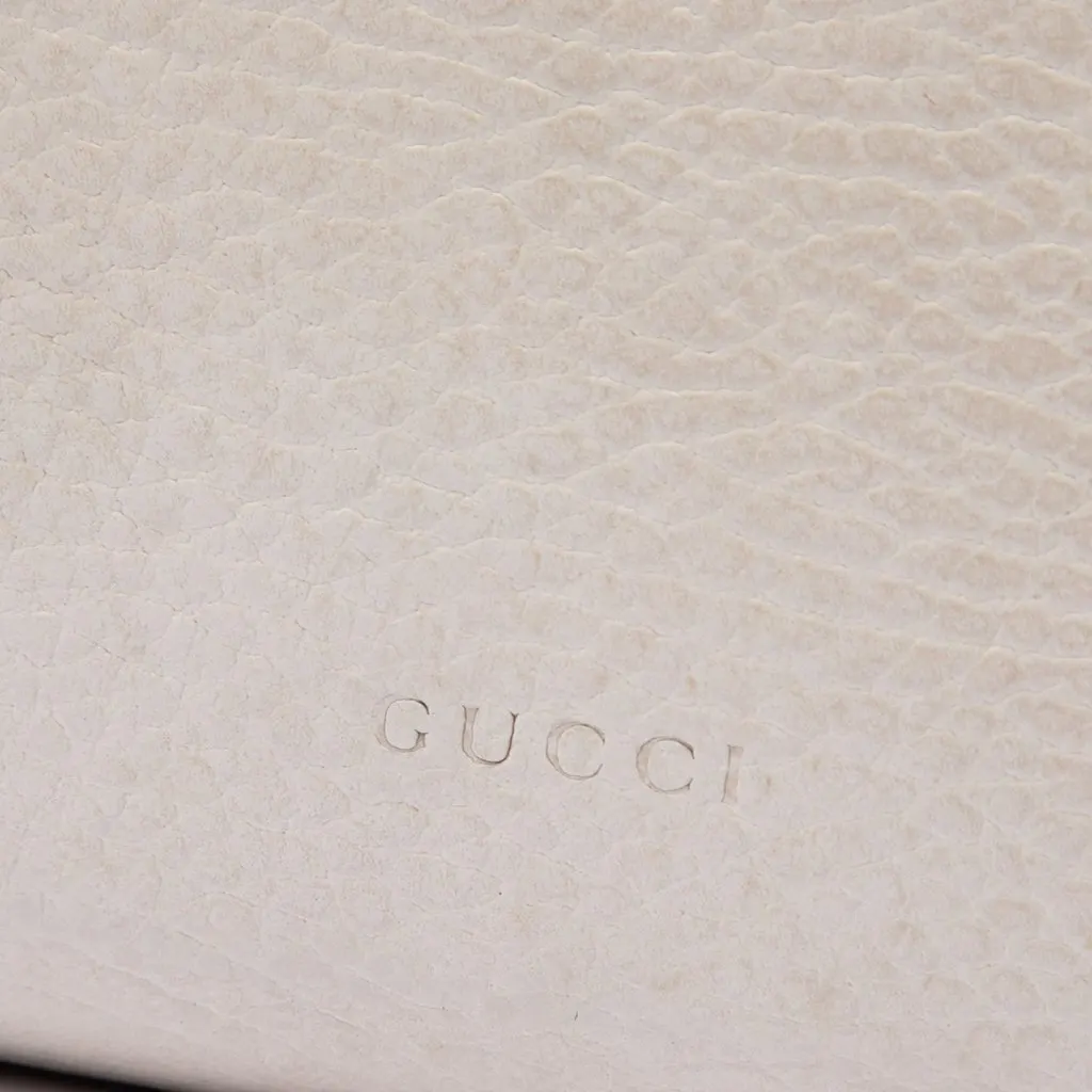Gucci Calfskin Dionysus Wallet on Chain White Leather Very good - Box View