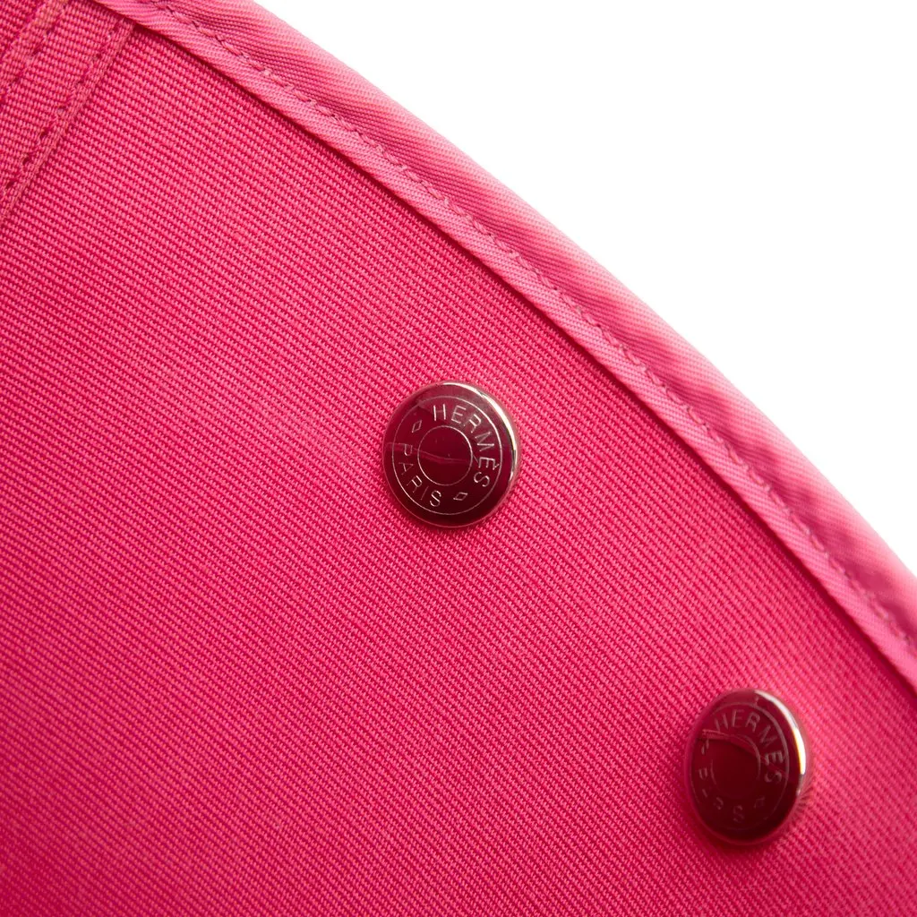 Hermès Toile Cabag Elan PM Pink Very good - Box View