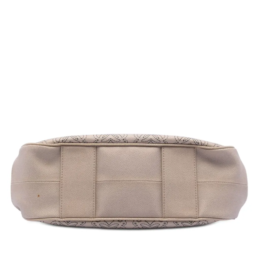 Loewe Anagram Coated Canvas Kite Satchel Brown Very good - Inside View