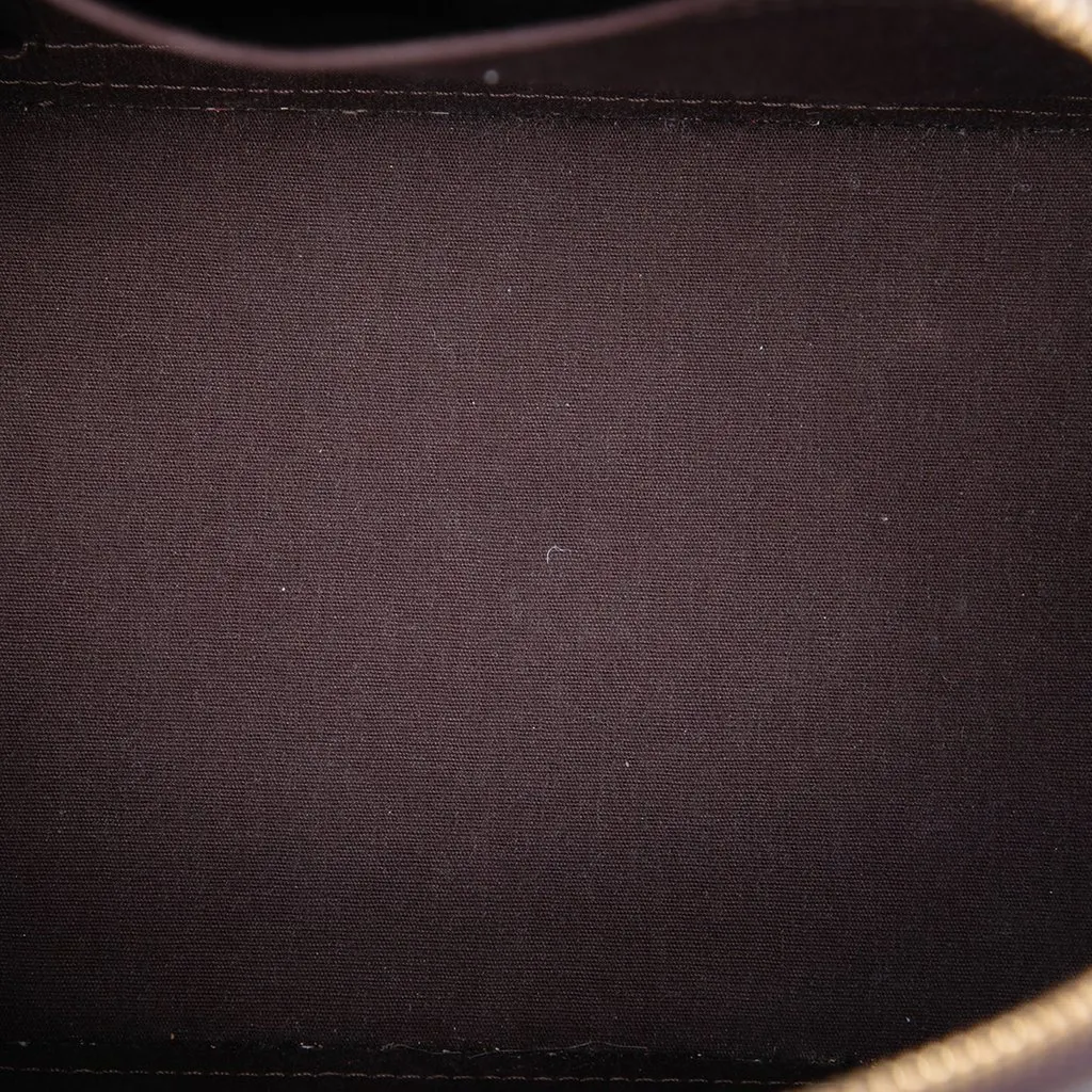 Louis Vuitton Monogram Vernis Alma PM Purple Leather Very good - Model View