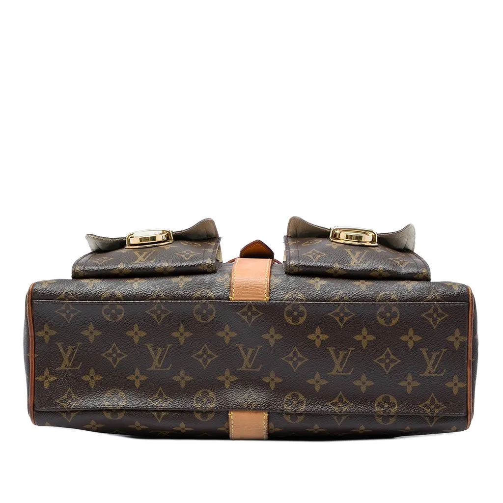 Louis Vuitton Monogram Manhattan GM Brown Very good - Inside View