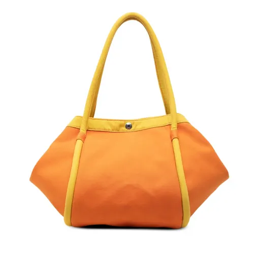 Hermès Toile Lindy Beach Bag