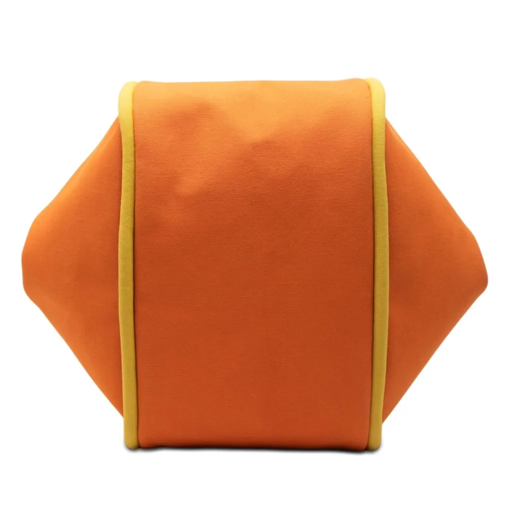 Hermès Toile Lindy Beach Bag Orange Canvas Very good - Inside View