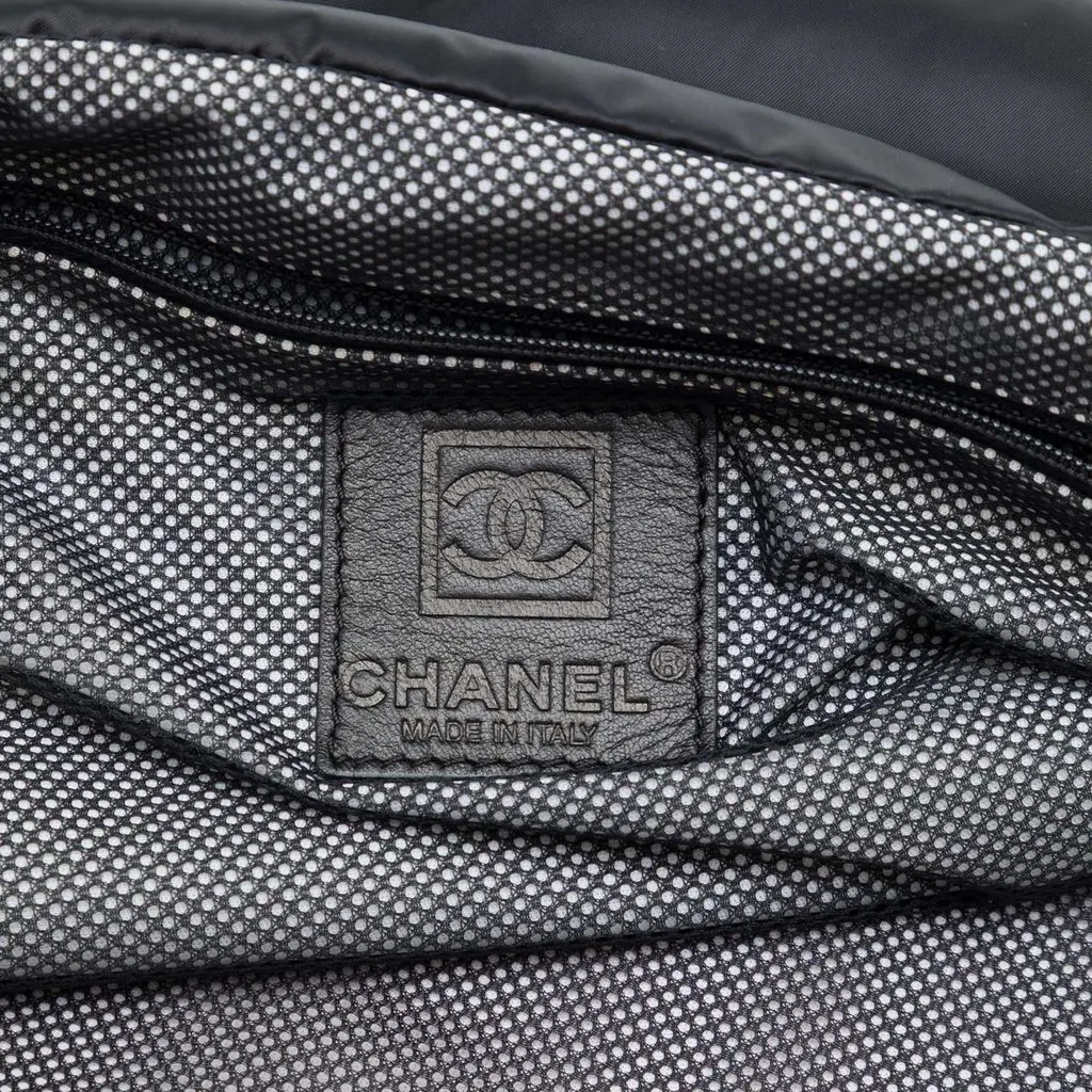 Chanel CC Nylon Sport Line Travel Bag Black Very good - Box View