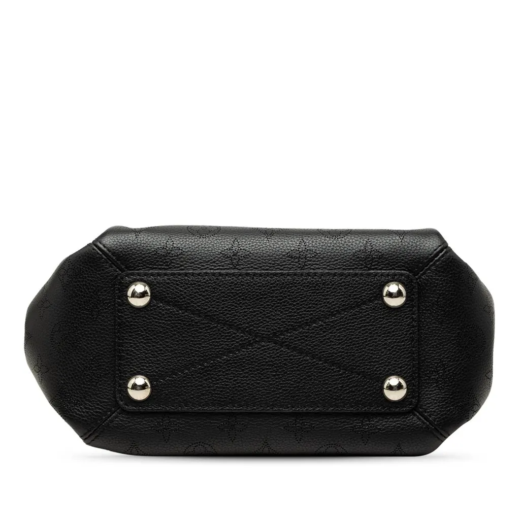 Louis Vuitton Monogram Mahina Babylone Chain BB Black Leather Very good - Inside View