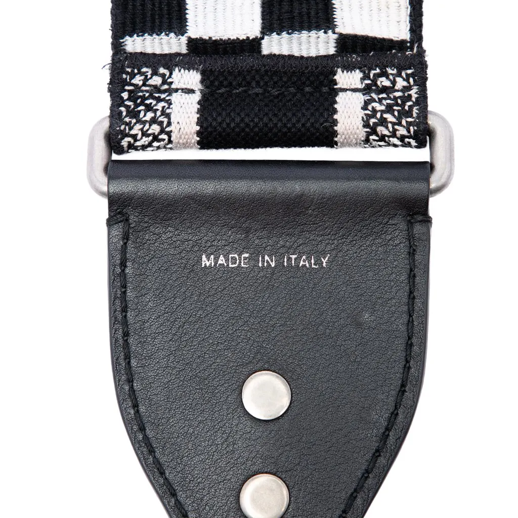 Dior Canvas Logo Embroidered Shoulder Strap Black Canvas Very good - Inside View