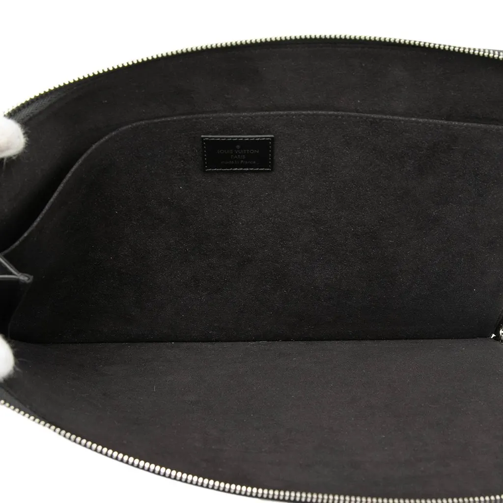Louis Vuitton Epi Pochette Jour GM Black Leather Very good - Model View