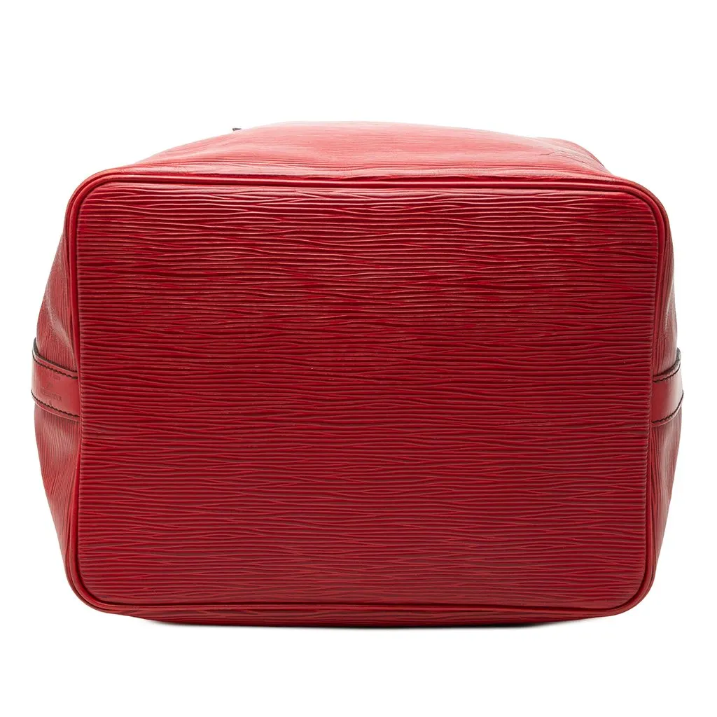 Louis Vuitton Epi Petit Noe Red Leather Very good - Inside View