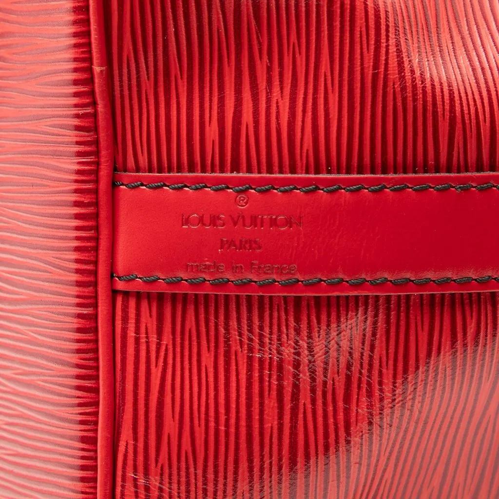 Louis Vuitton Epi Petit Noe Red Leather Very good - Box View