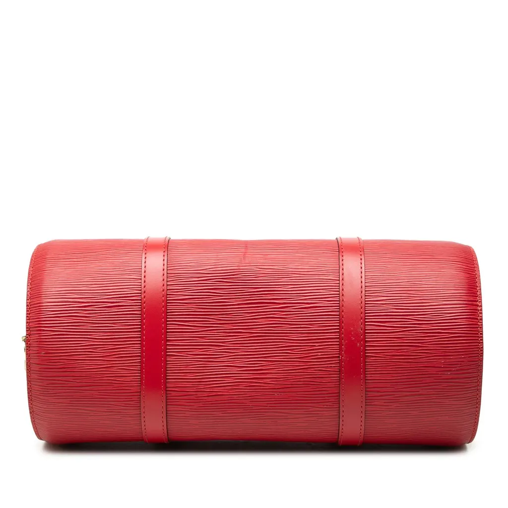 Louis Vuitton Epi Soufflot Red Leather Good - Inside View
