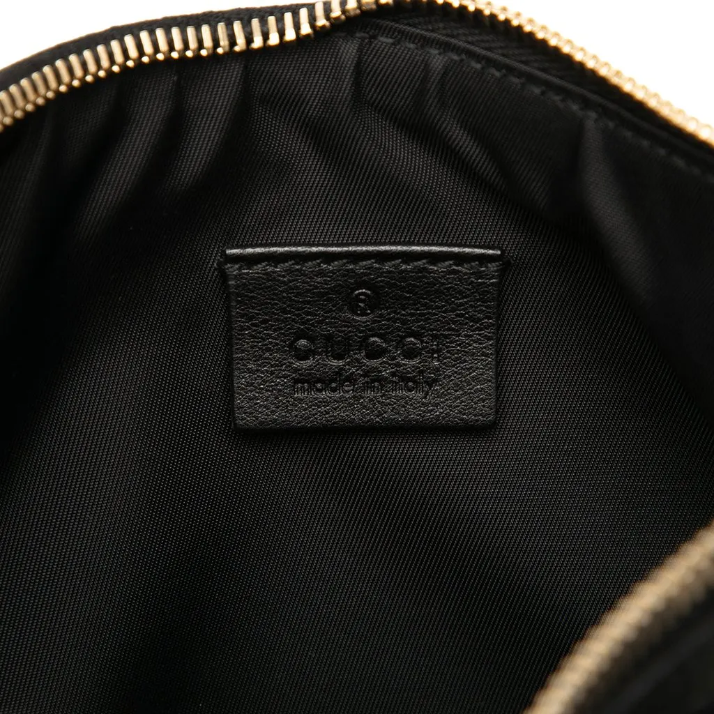 Gucci GG Canvas Web Handbag Black Very good - Box View