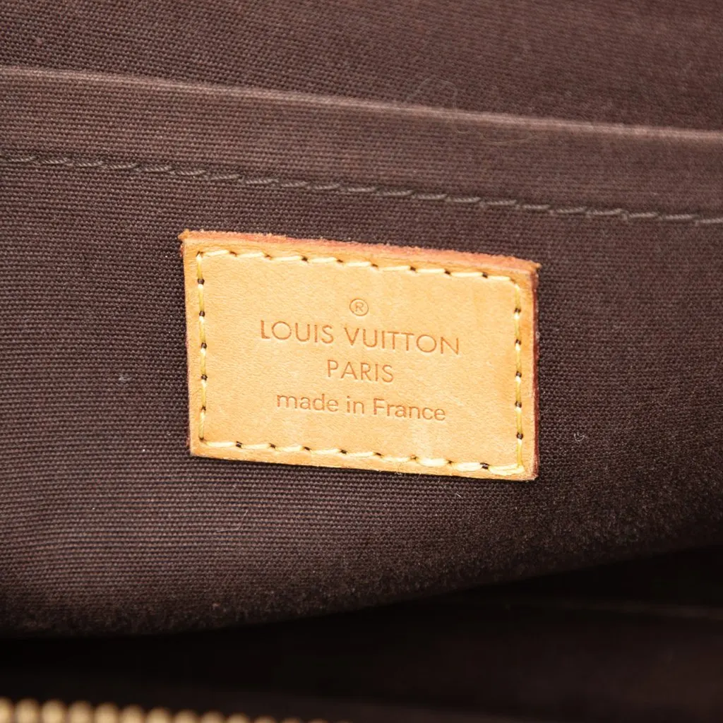 Louis Vuitton Monogram Vernis Rosewood Avenue Purple Leather Very good - Box View