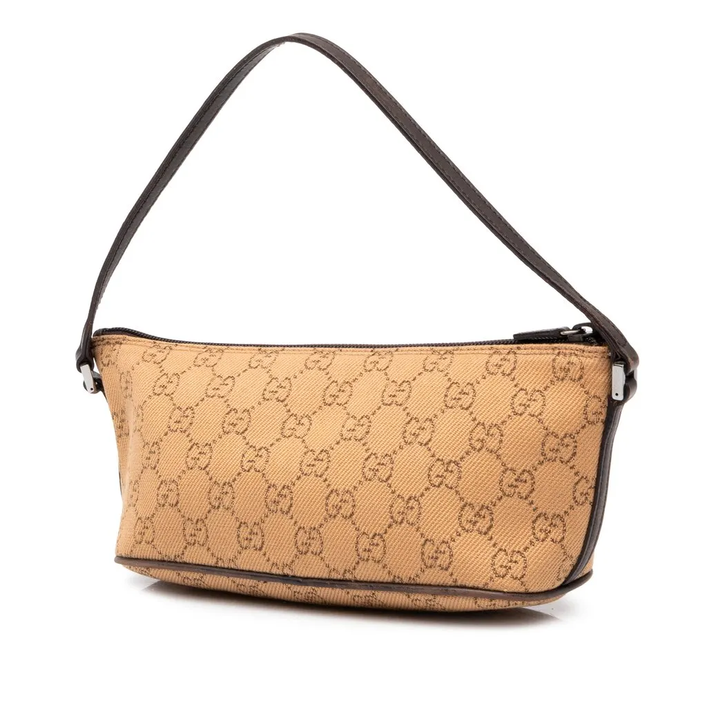 Gucci GG Denim Boat Beige Denim Good - Back View
