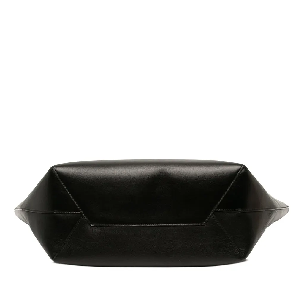 Balenciaga Large Smooth Calfskin Mary Kate Tote Black Leather Very good - Inside View