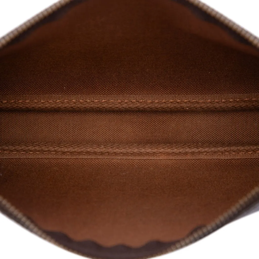 Louis Vuitton Monogram Pochette Accessoires Brown Canvas Very good - Model View