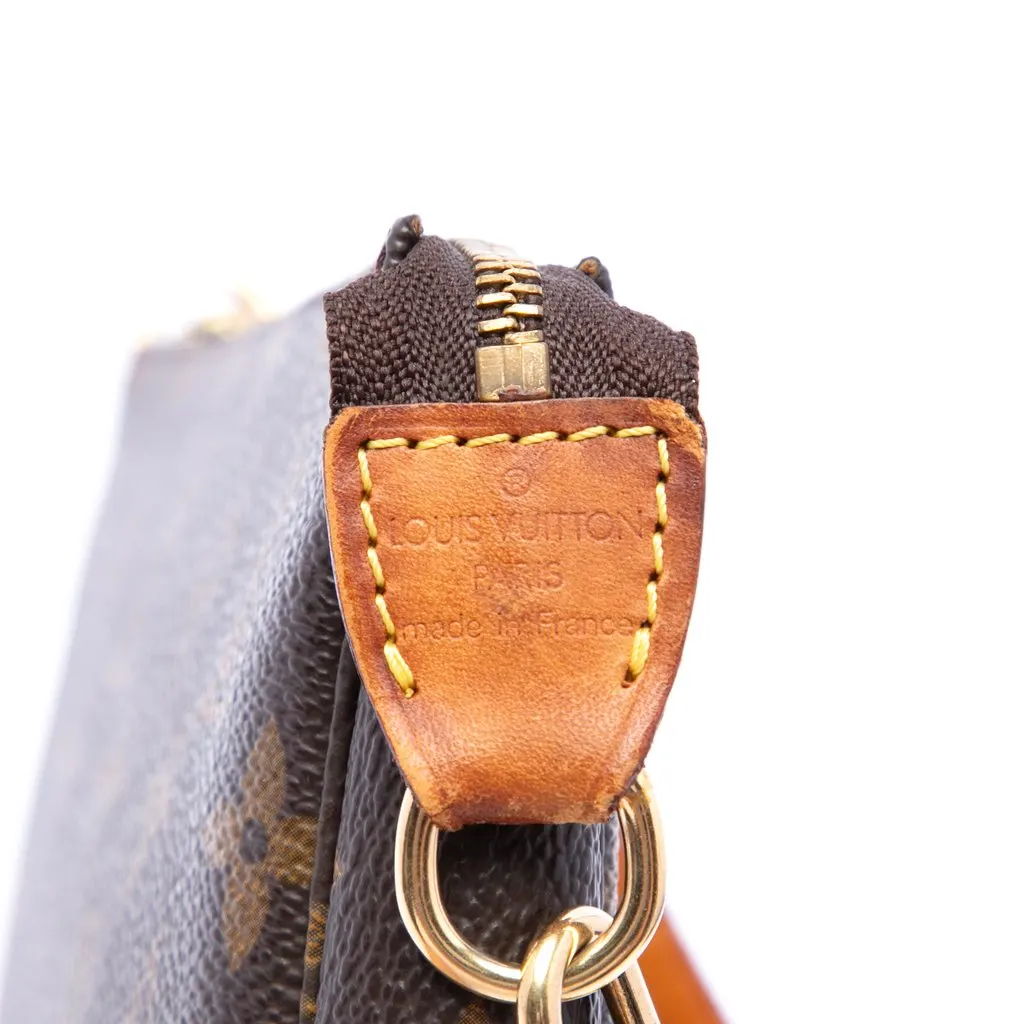 Louis Vuitton Monogram Pochette Accessoires Brown Canvas Very good - Box View