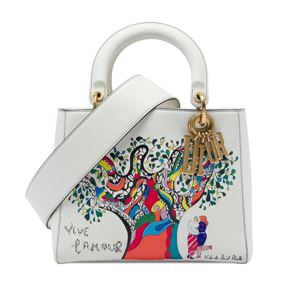 Dior Niki de Saint Phalle Medium Calfskin Vive L amour Lady