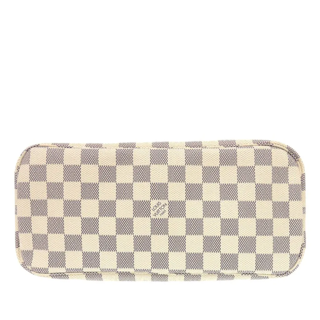 Louis Vuitton Damier Azur Neverfull PM White Very good - Inside View