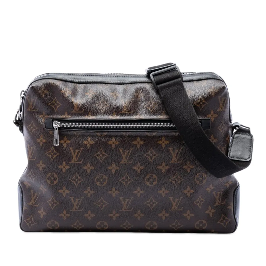 Louis Vuitton Monogram Macassar Torres Messenger Bag Brown Very good - Front View