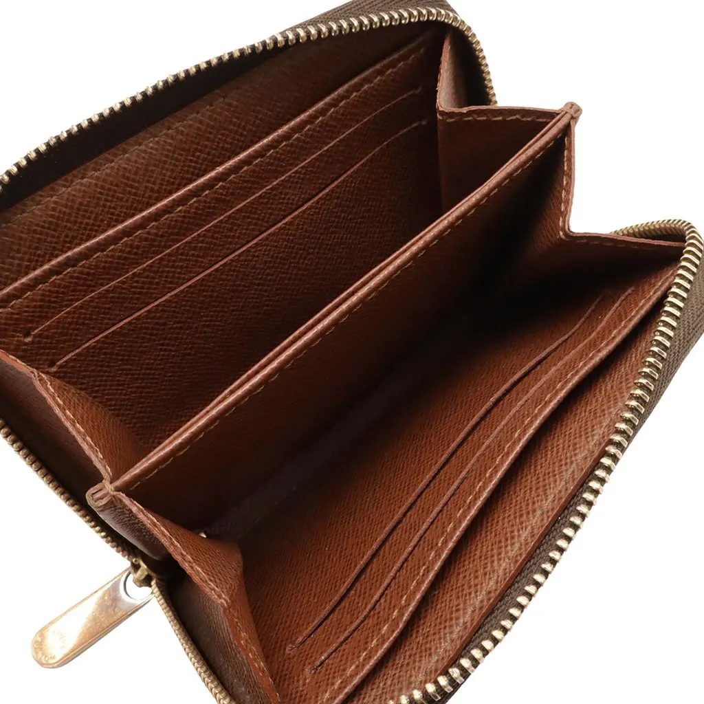 Louis Vuitton Monogram Zippy Coin Purse Brown Very good - Inside View