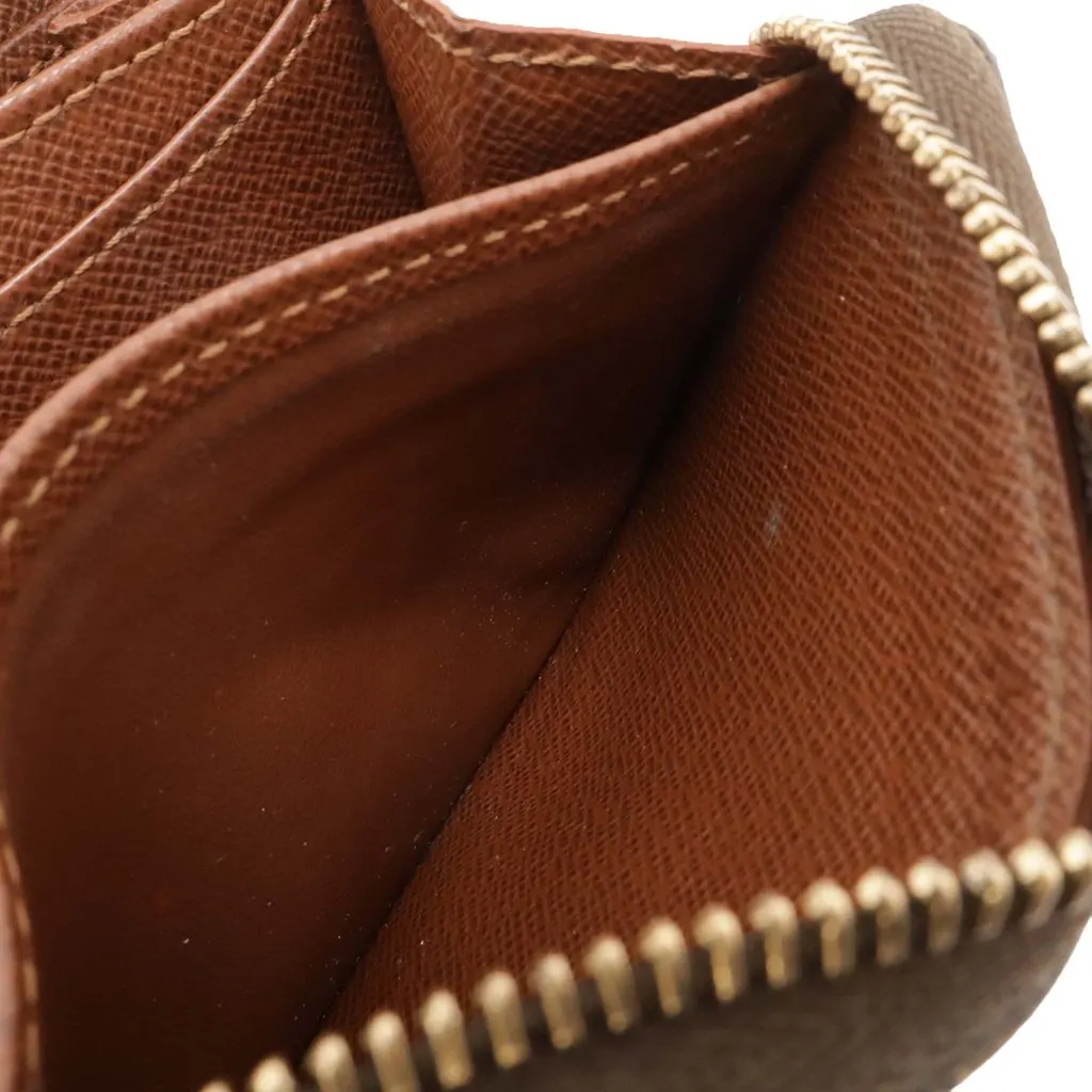 Louis Vuitton Monogram Zippy Coin Purse Brown Very good - Box View