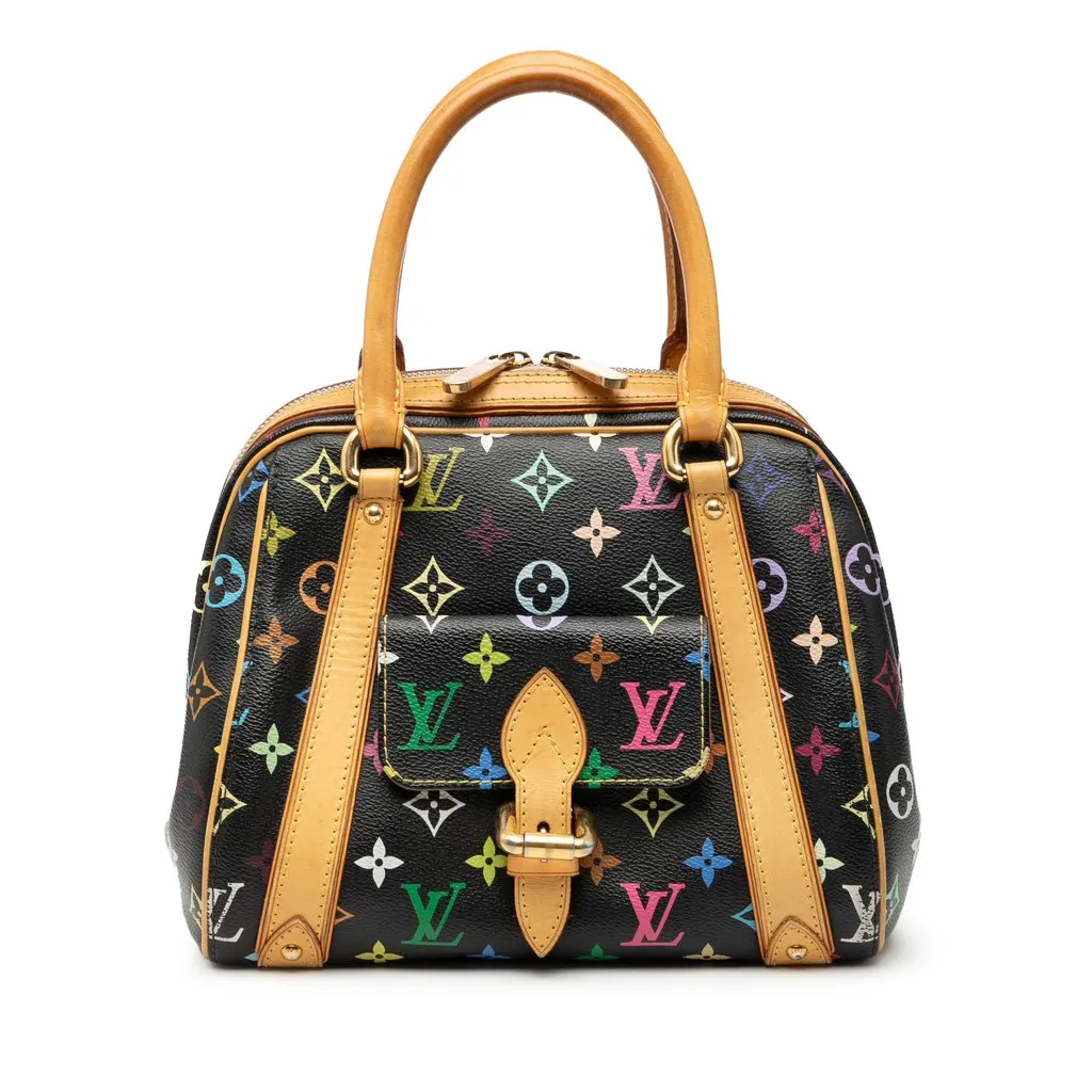 Louis Vuitton Monogram Multicolore Priscilla Black Very good - Front View