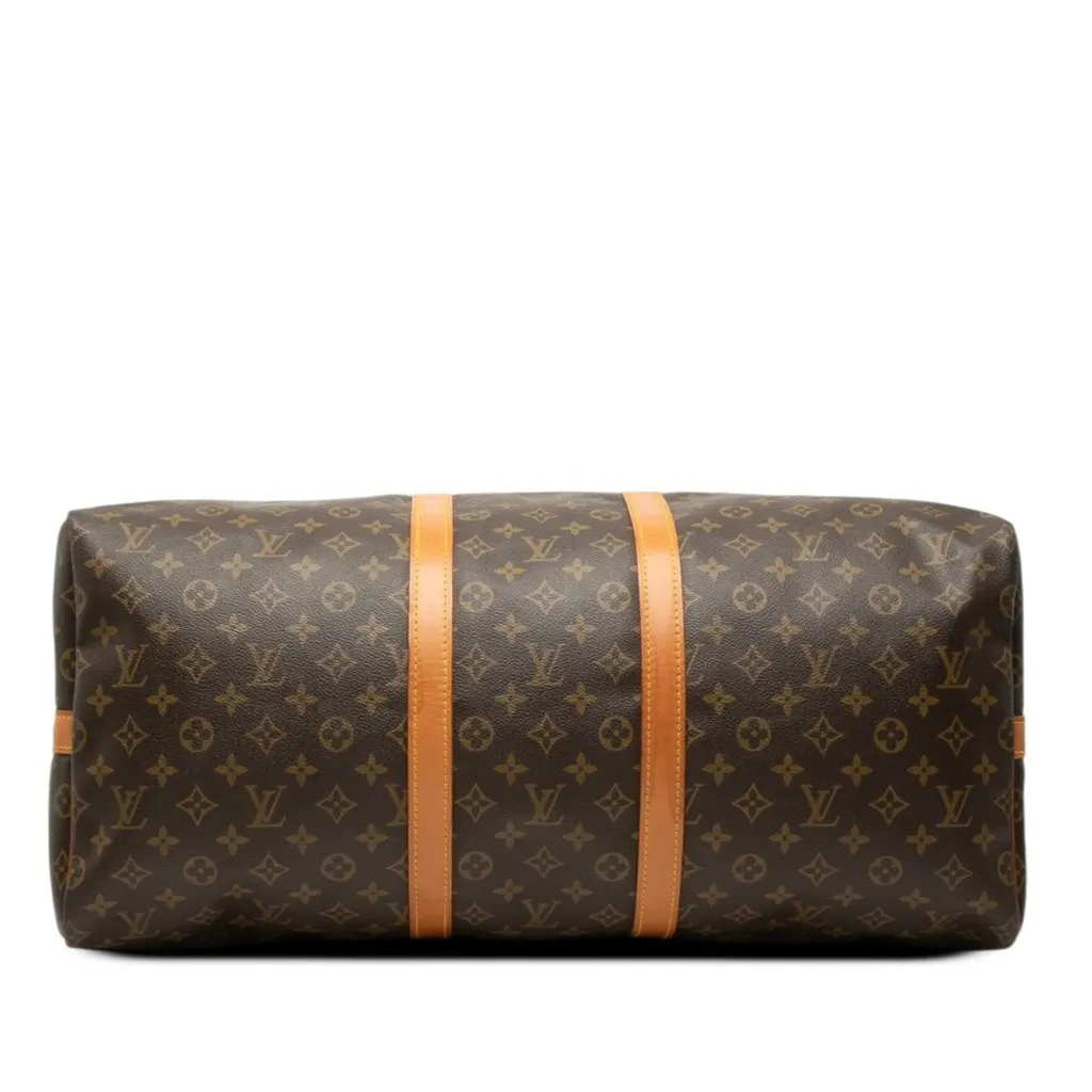 Louis Vuitton Monogram Keepall Bandouliere 55 Brown Very good - Inside View