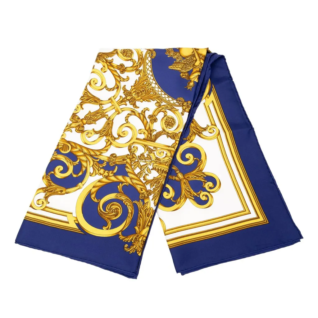 Hermès Les Tuileries Silk Scarf 90