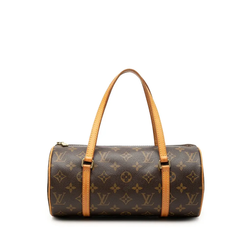 Louis Vuitton Monogram Papillon 28 Brown Canvas Good - Front View