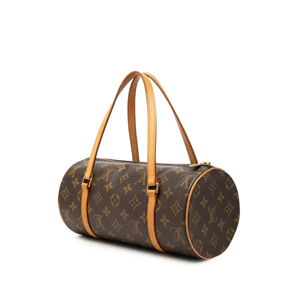 Louis Vuitton Monogram Papillon 28 Brown Canvas Good - Back View