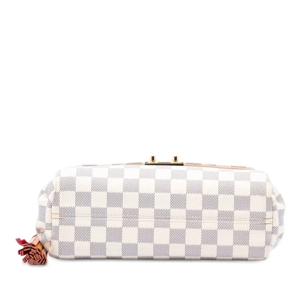 Louis Vuitton Damier Azur Croisette White Canvas Very good - Inside View