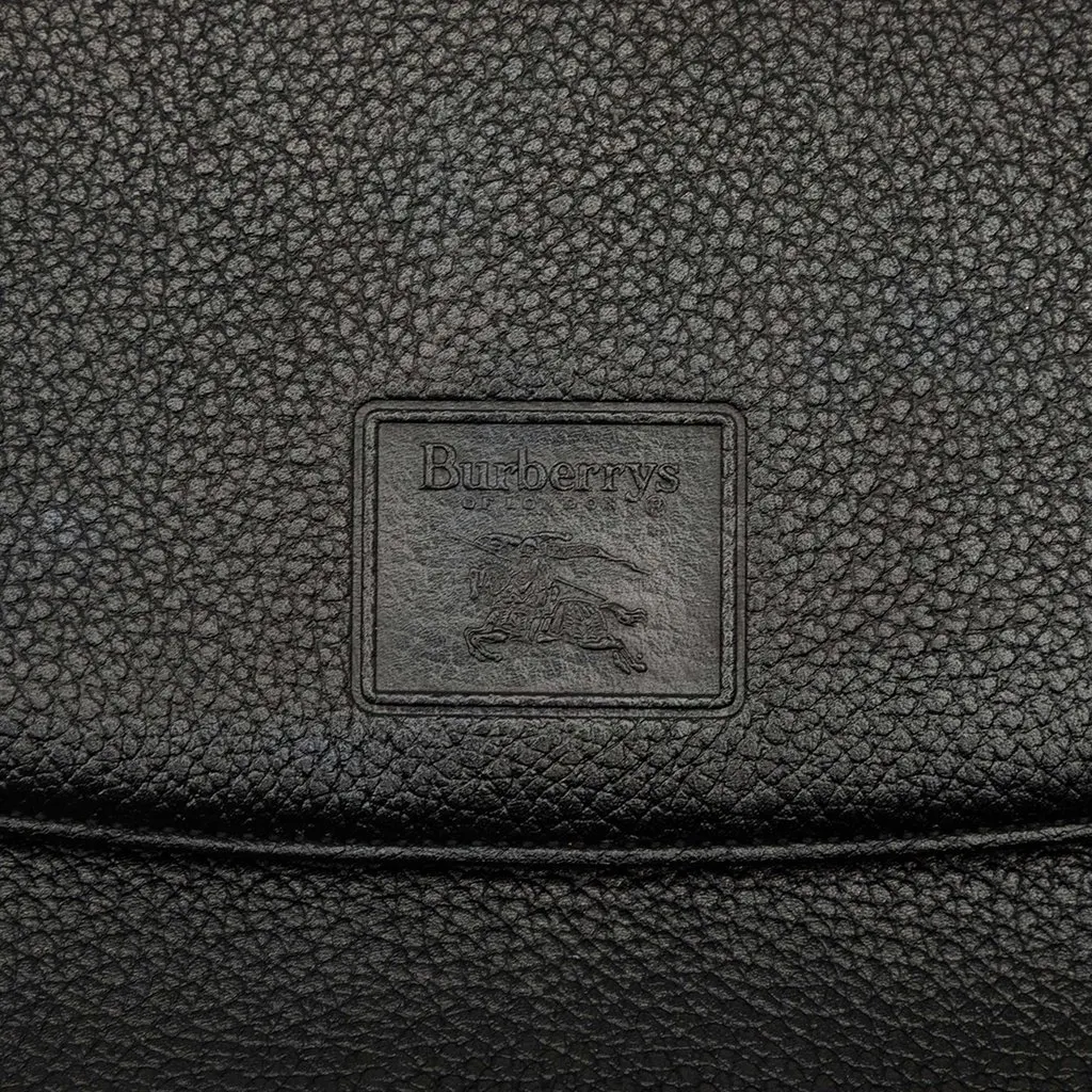 Burberry Leather Crossbody Black Leather Good - Box View