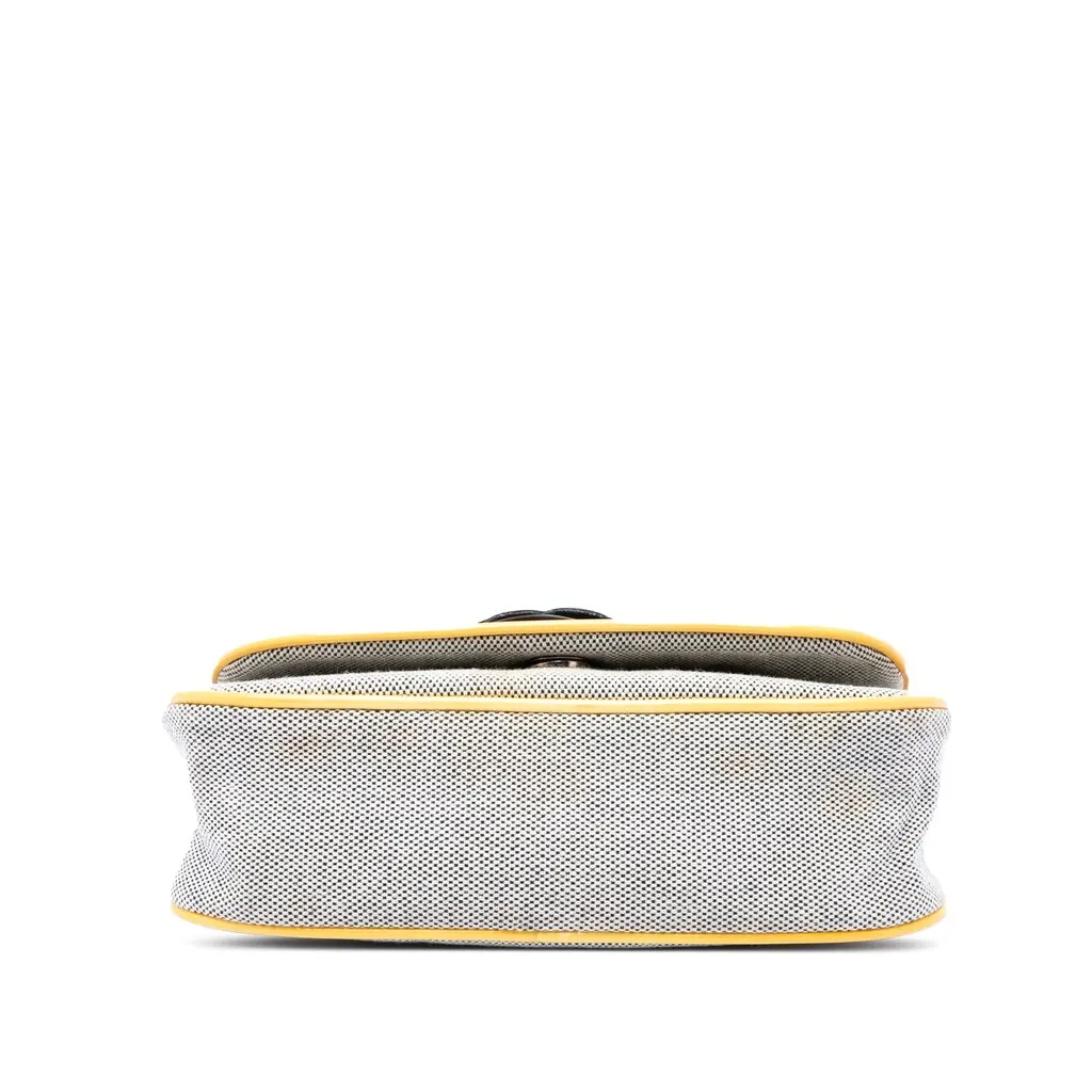 Chanel Canvas CC Camellia No. 5 Shoulder Bag MultiColor Very good - Inside View