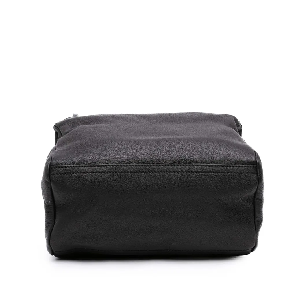 Givenchy Small Grommets Goatskin Pandora Satchel Black Leather Very good - Inside View