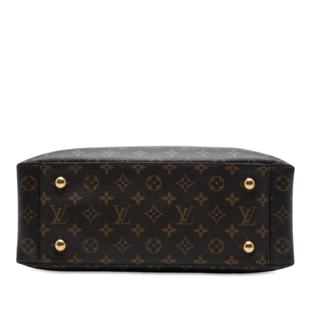 Louis Vuitton Monogram Flower Tote Brown Very good - Inside View