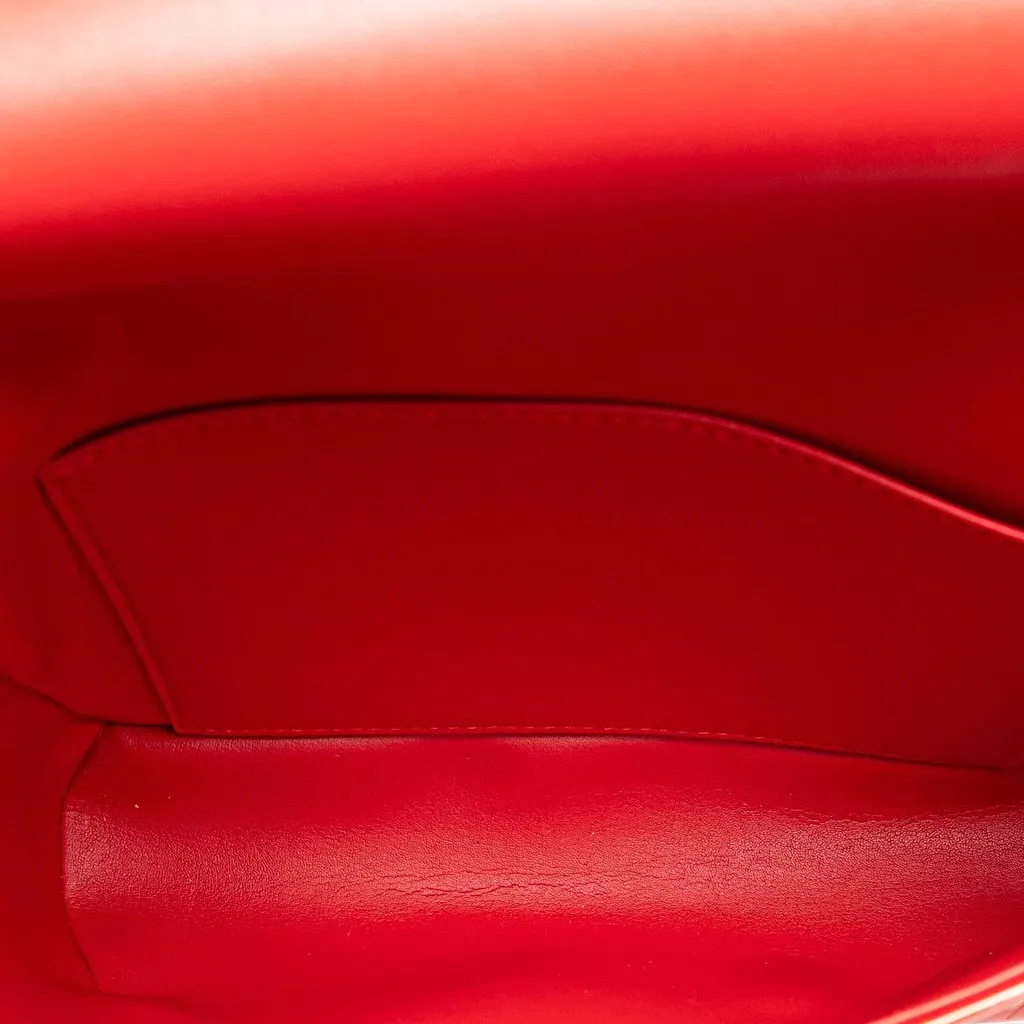 Louis Vuitton Monogram Vernis Thompson Street Red Leather Very good - Model View
