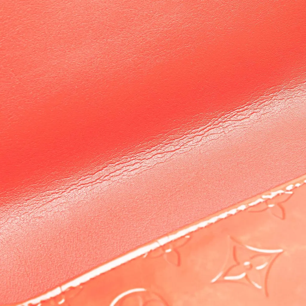 Louis Vuitton Monogram Vernis Thompson Street Red Leather Very good - Box View
