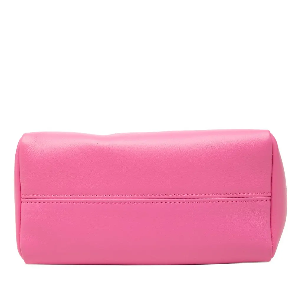 Bvlgari Leather Serpentine Pouch Crossbody Pink Leather Very good - Inside View