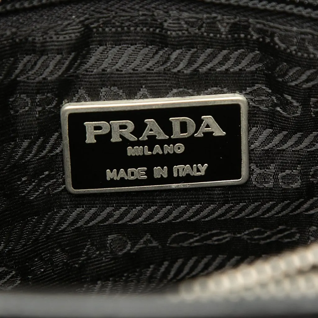 Prada Spazzolato Leather Re Edition 1995 Tote Black Leather Good - Box View